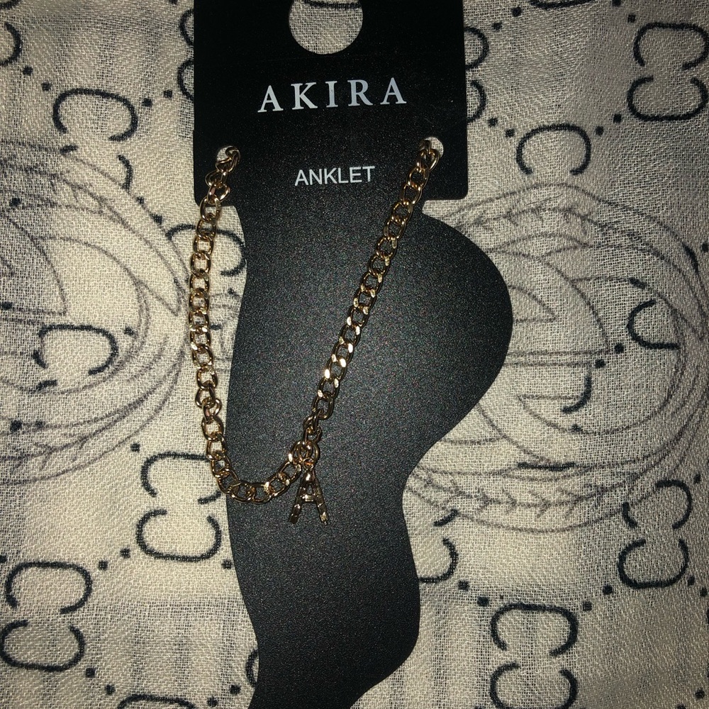 AKIRA Gold Chain Anklet